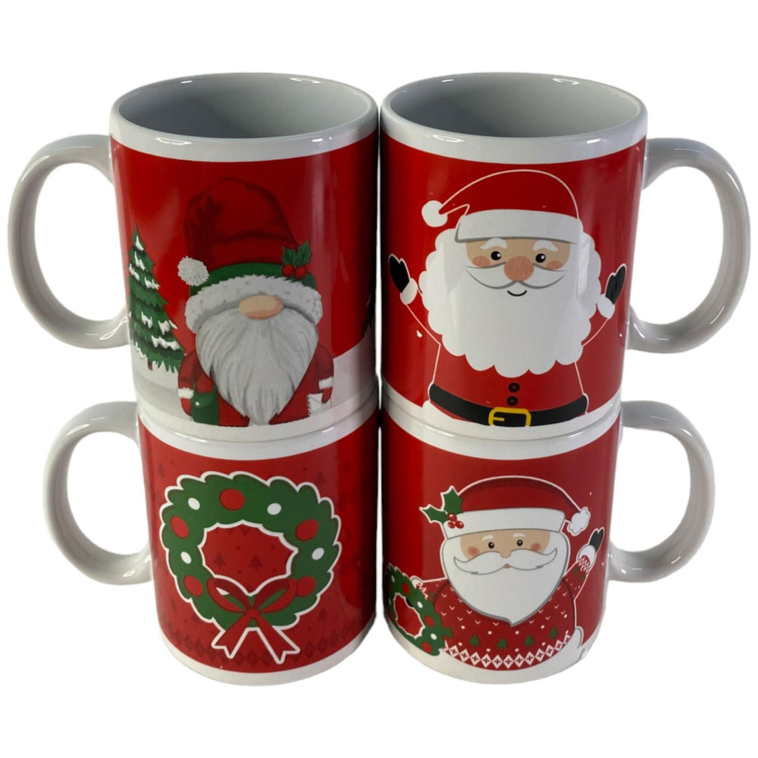 TAZA 11OZ 4 SURT 11ML 8.2X8.2X9.8CM - Barakah Home Store