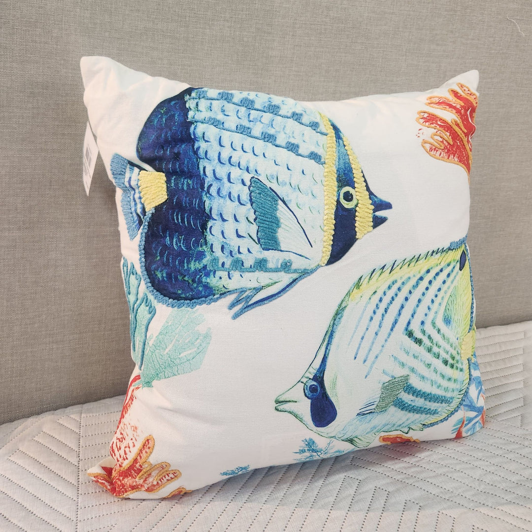 COJÍN PECES TROPICALES 50X50CM