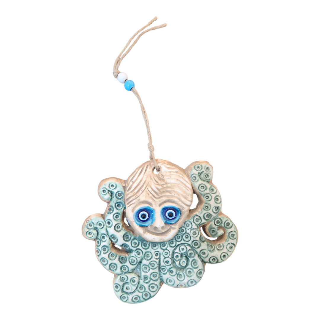 MINI PULPO ADORNO PARED 12X14X1.5CM