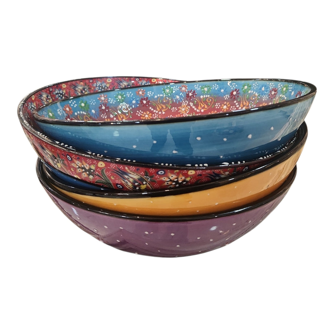 PLATO BOWL PINTADO A MANO 30 CM COD:108440