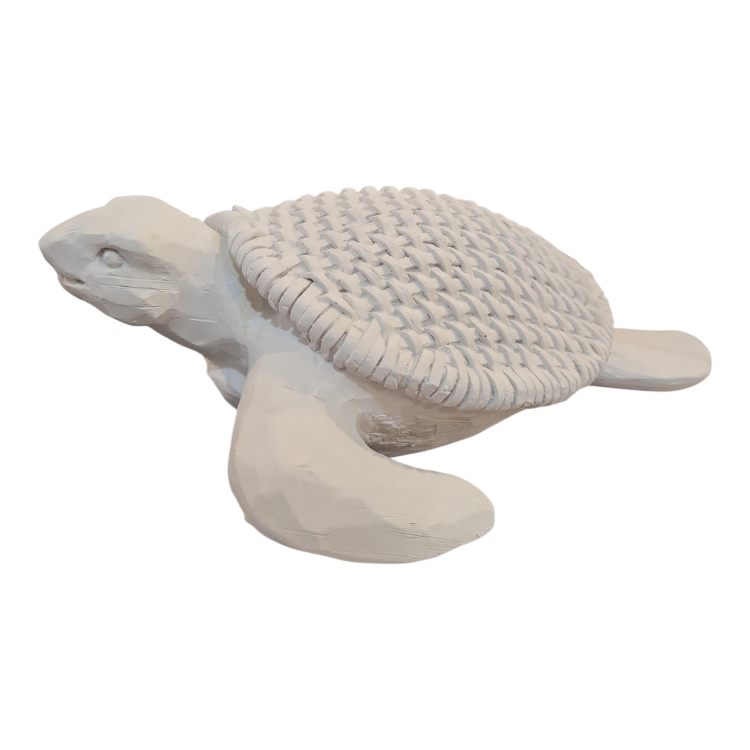 ESTATUA DECORATIVA TORTUGA 24X16.8X9CM