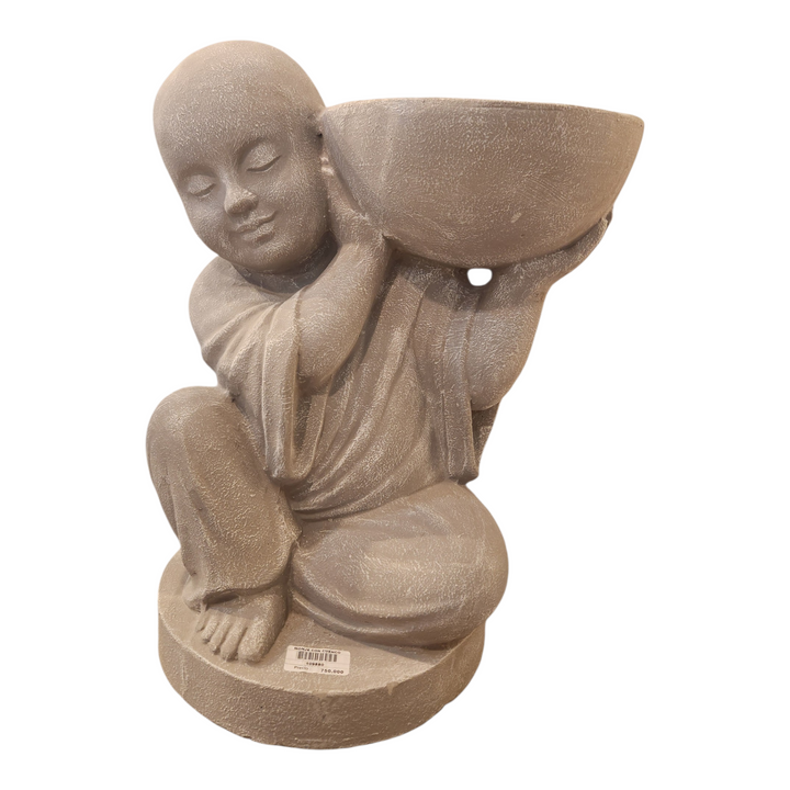 MONJE CON CUENCO SURTIDO