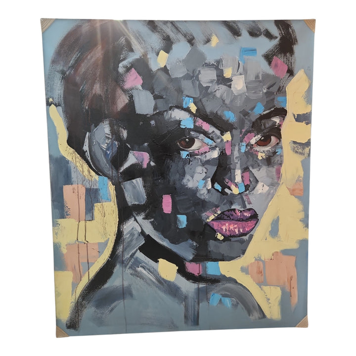 CUADRO OLEO AFRICANA SURTIDO 100x120CM COD:109981