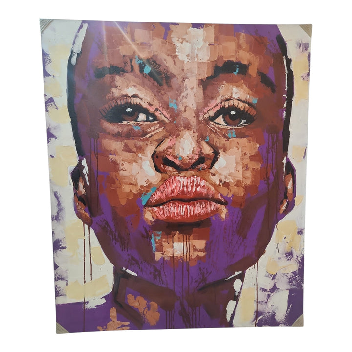 CUADRO OLEO AFRICANA SURTIDO 100x120CM COD:109981