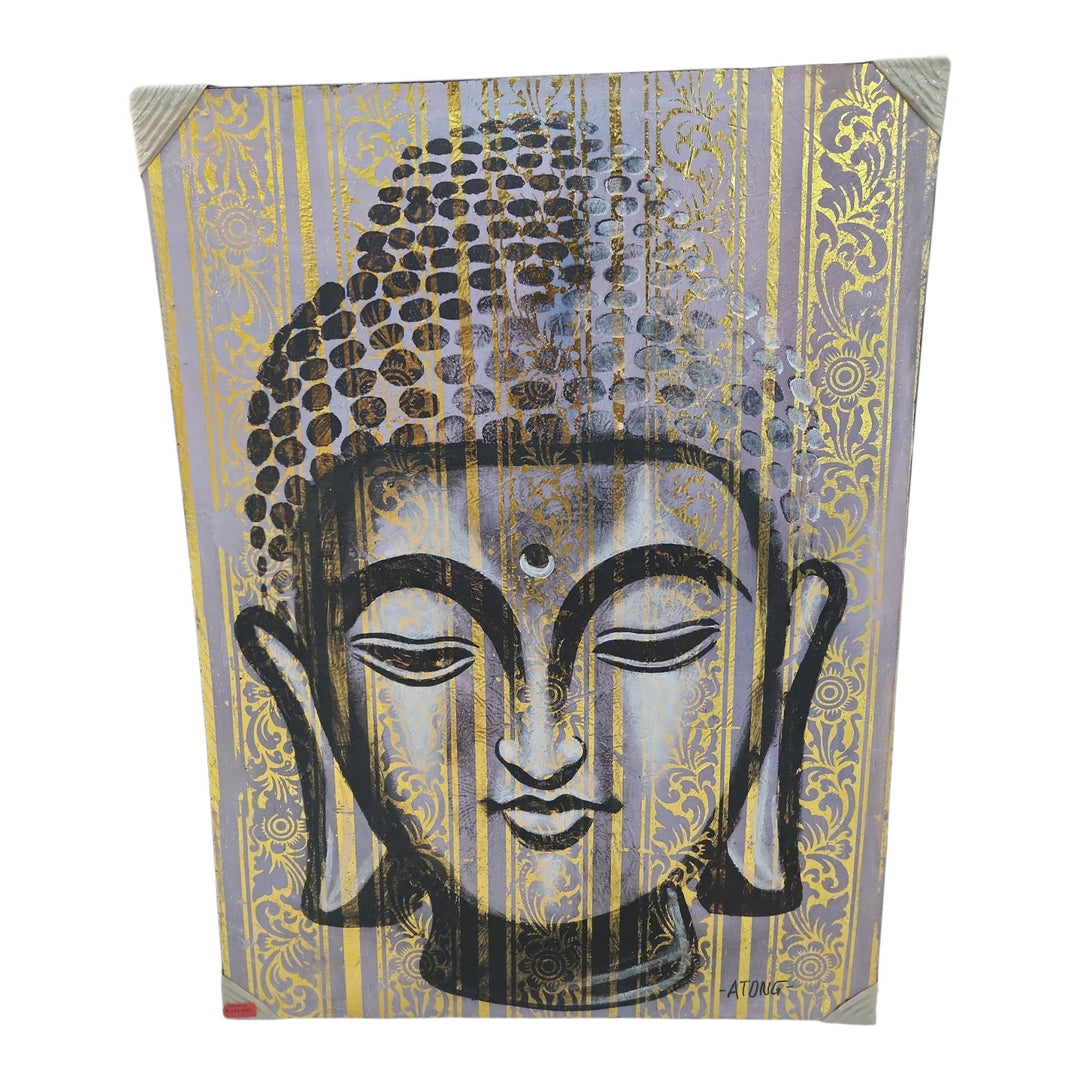 CUADRO OLEO BUDA 90X70CM