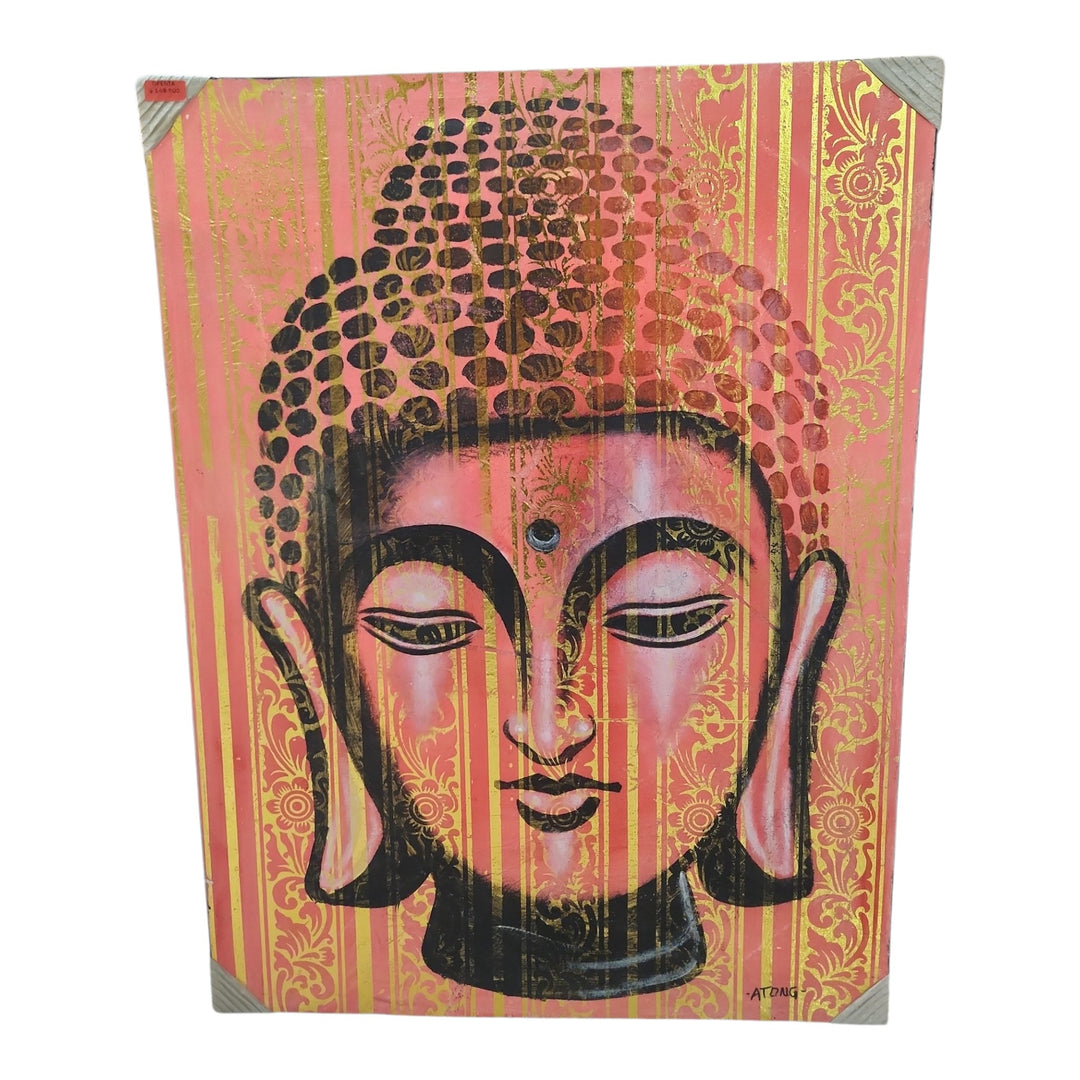 CUADRO OLEO BUDA 90X70CM
