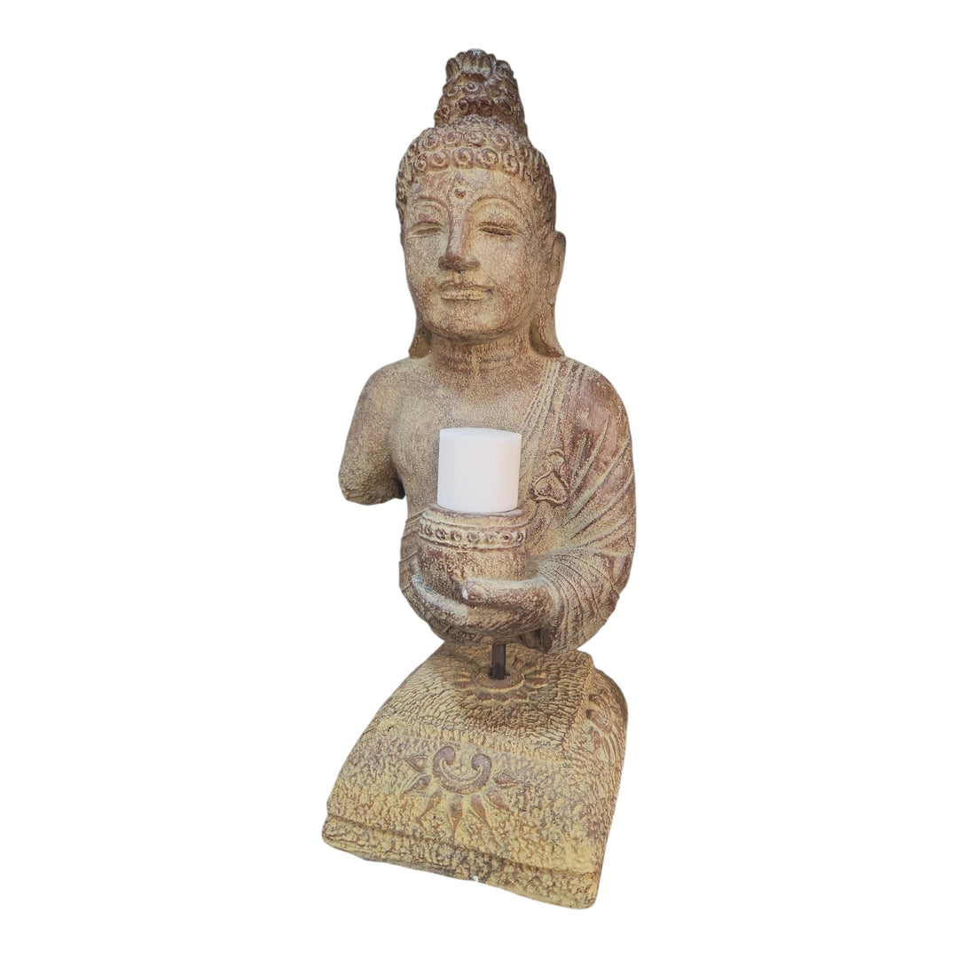 FIGURA BUDA CON VELA