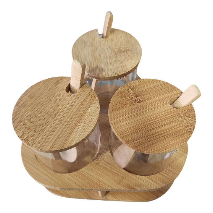 JG 3 RECIPIENTES C/TAPA 17X20X20CM COD:111309