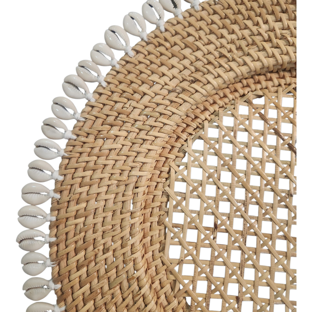 PORTA PLATO RATTAN 36CM
