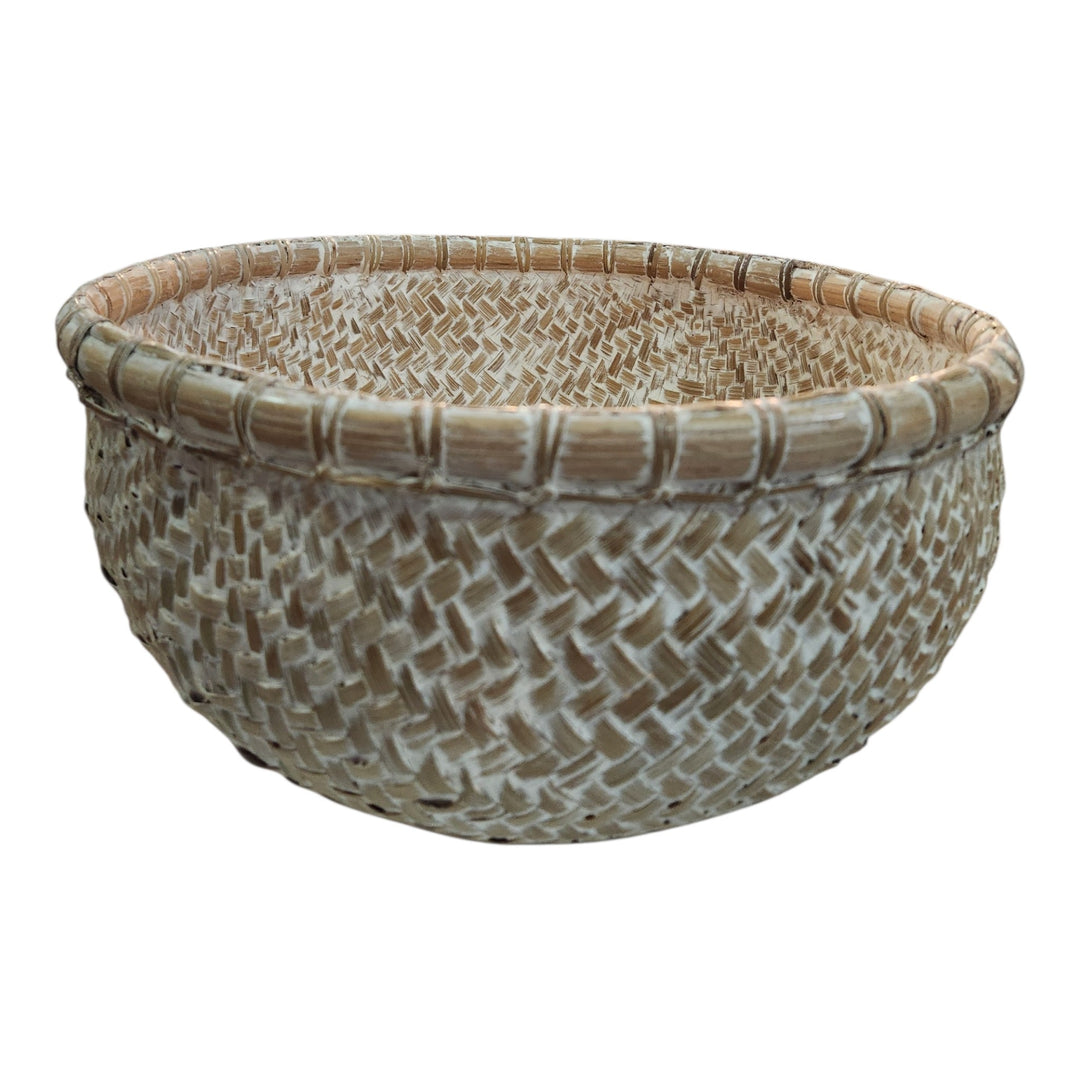 CESTA DE BAMBÚ 27X27X20CM