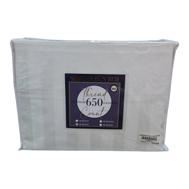 SÁBANAS FULL/DOBLE 650 HILOS SURTIDA COD:112511