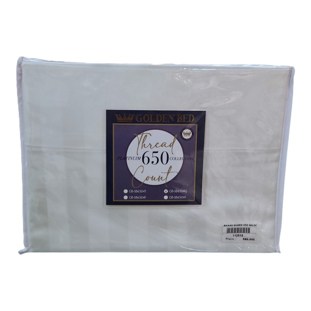 SÁBANAS QUEEN 650 HILOS COD:112512