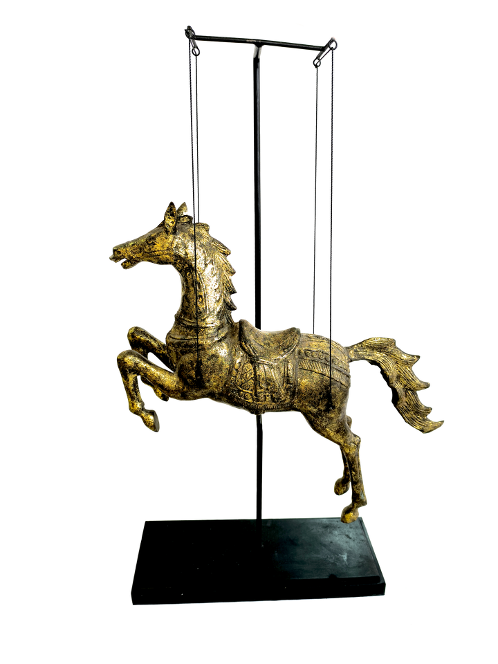 CABALLO BRONCE 88X44,9X16CM