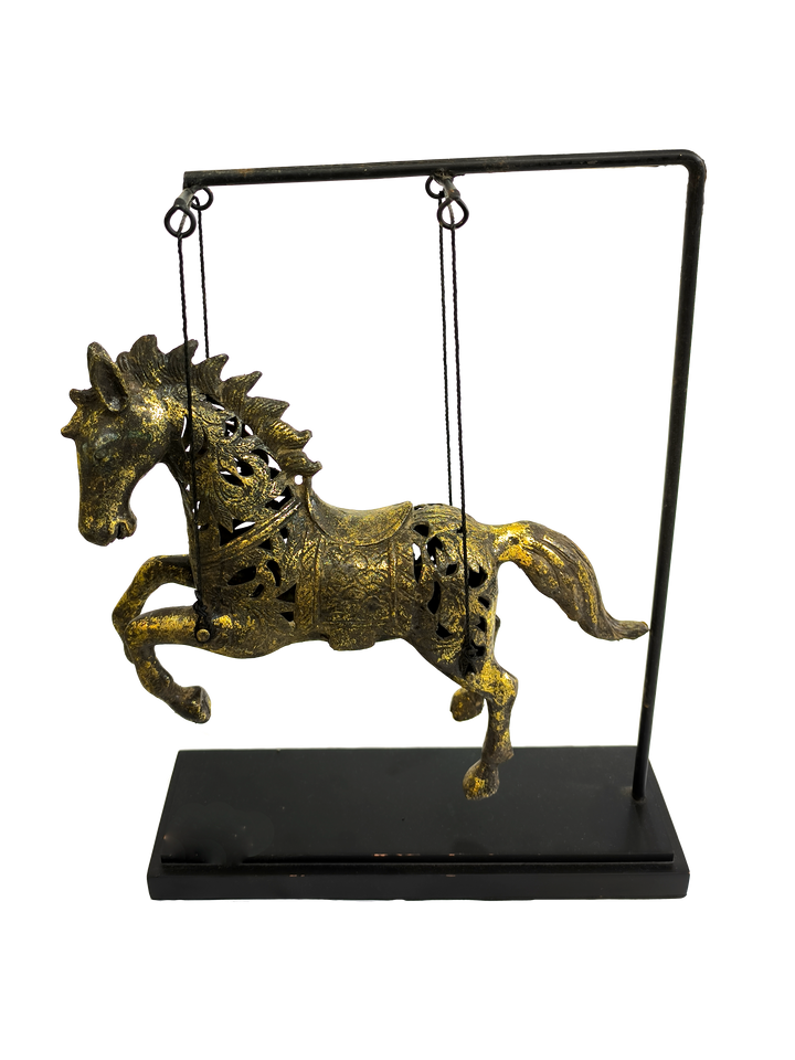 CABALLO DE BRONCE 30,8X41,8X9CM