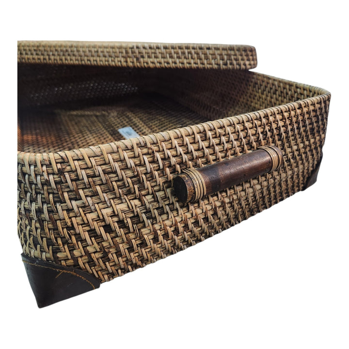 CANASTO CON TAPA 61X41X15CM