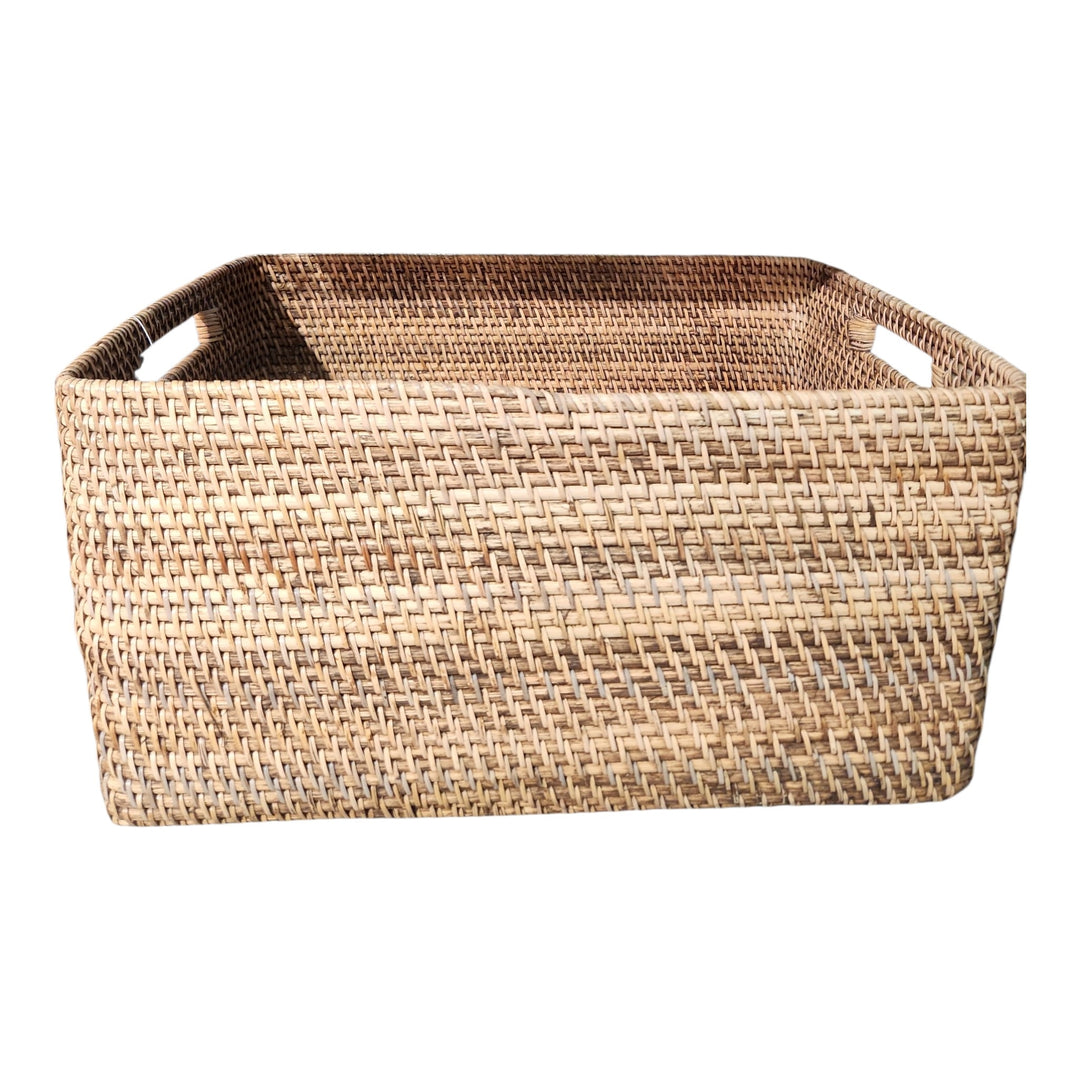 CANASTA TEJIDA GRANDE 49.5x37x25cm COD:113518