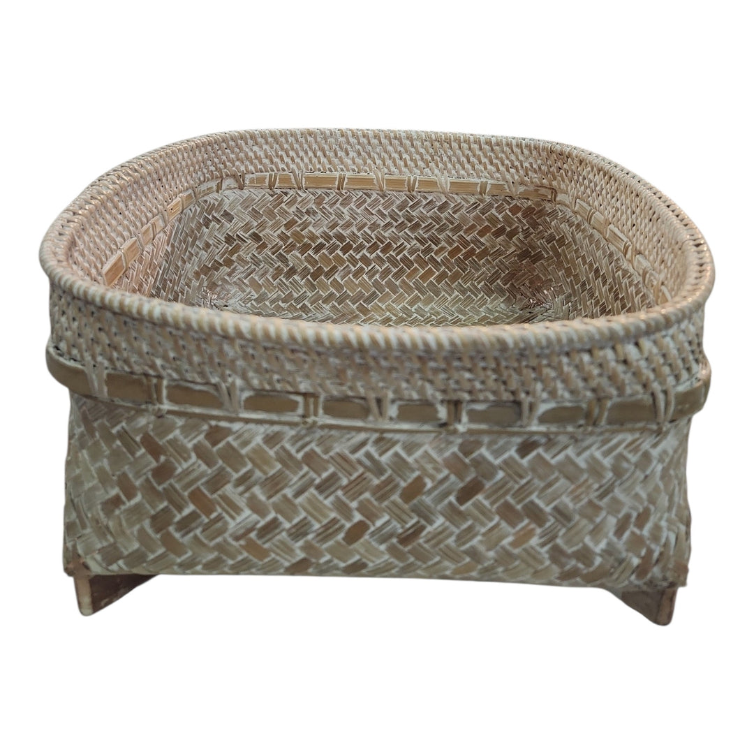 CANASTA TEJIDA GDE 30X30.5X15CM COD:113530