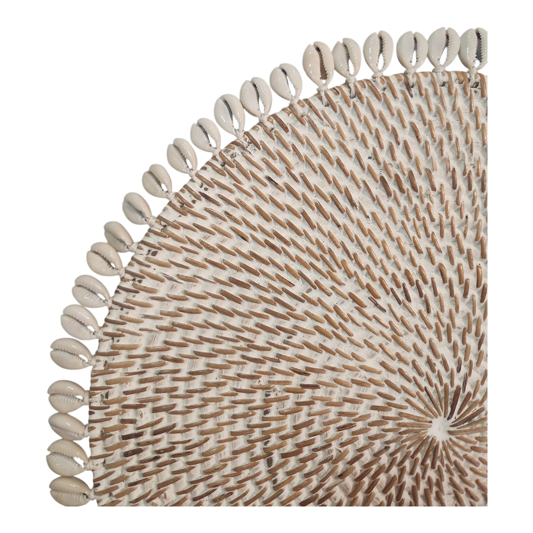 INDIVIDUAL RATTAN CONCHA 30CM