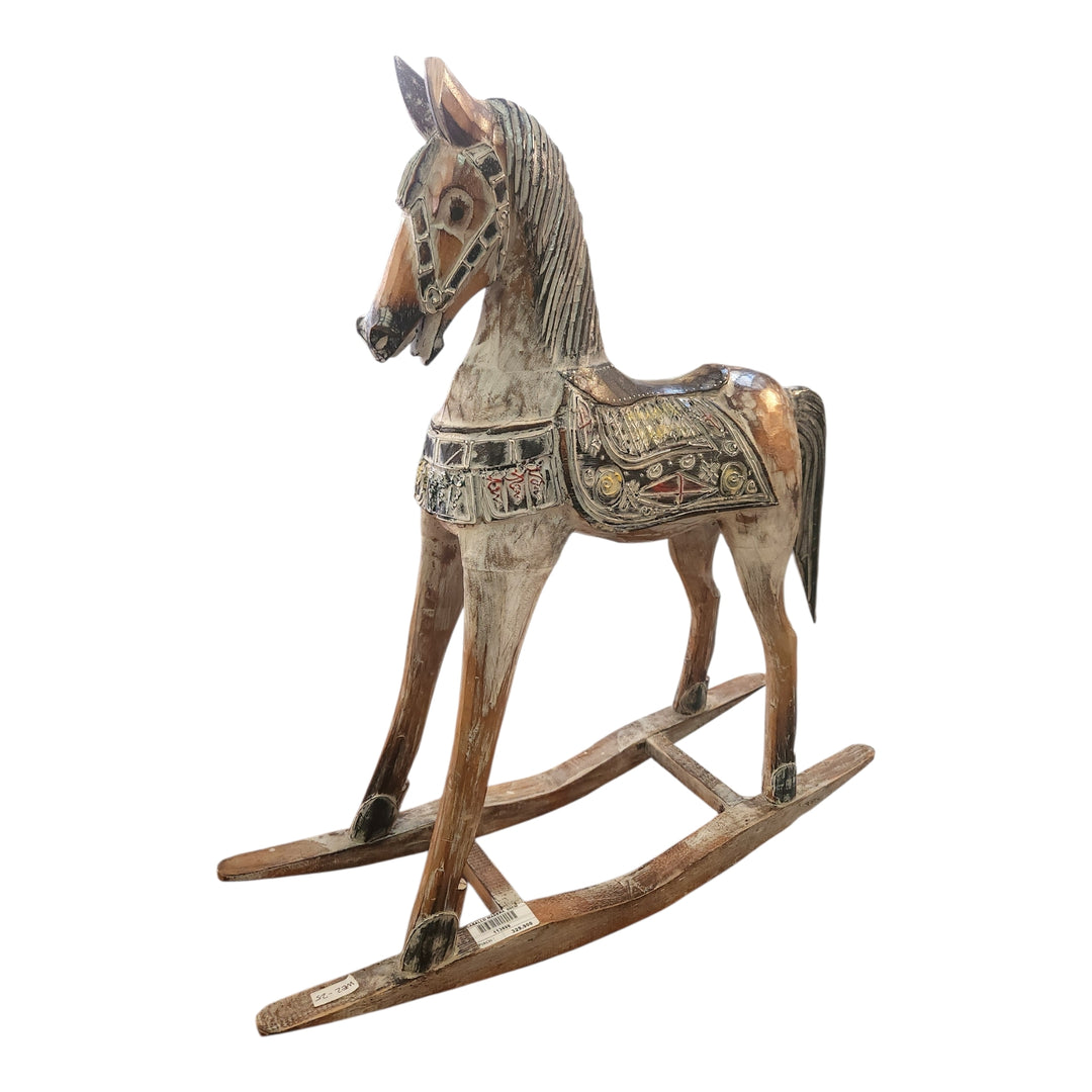 CABALLO MADERA  60CM SURTIDO COD:113699