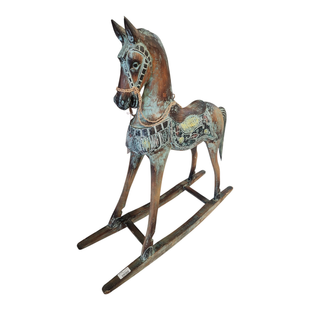CABALLO MADERA 96X99X18.5CM COD:113701