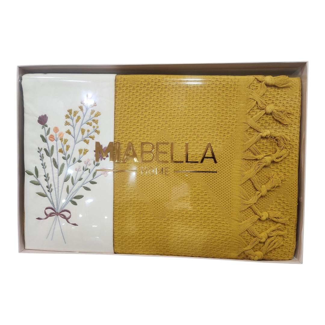 SET COLCHA KING 4 PCS SURTIDO COD:114740