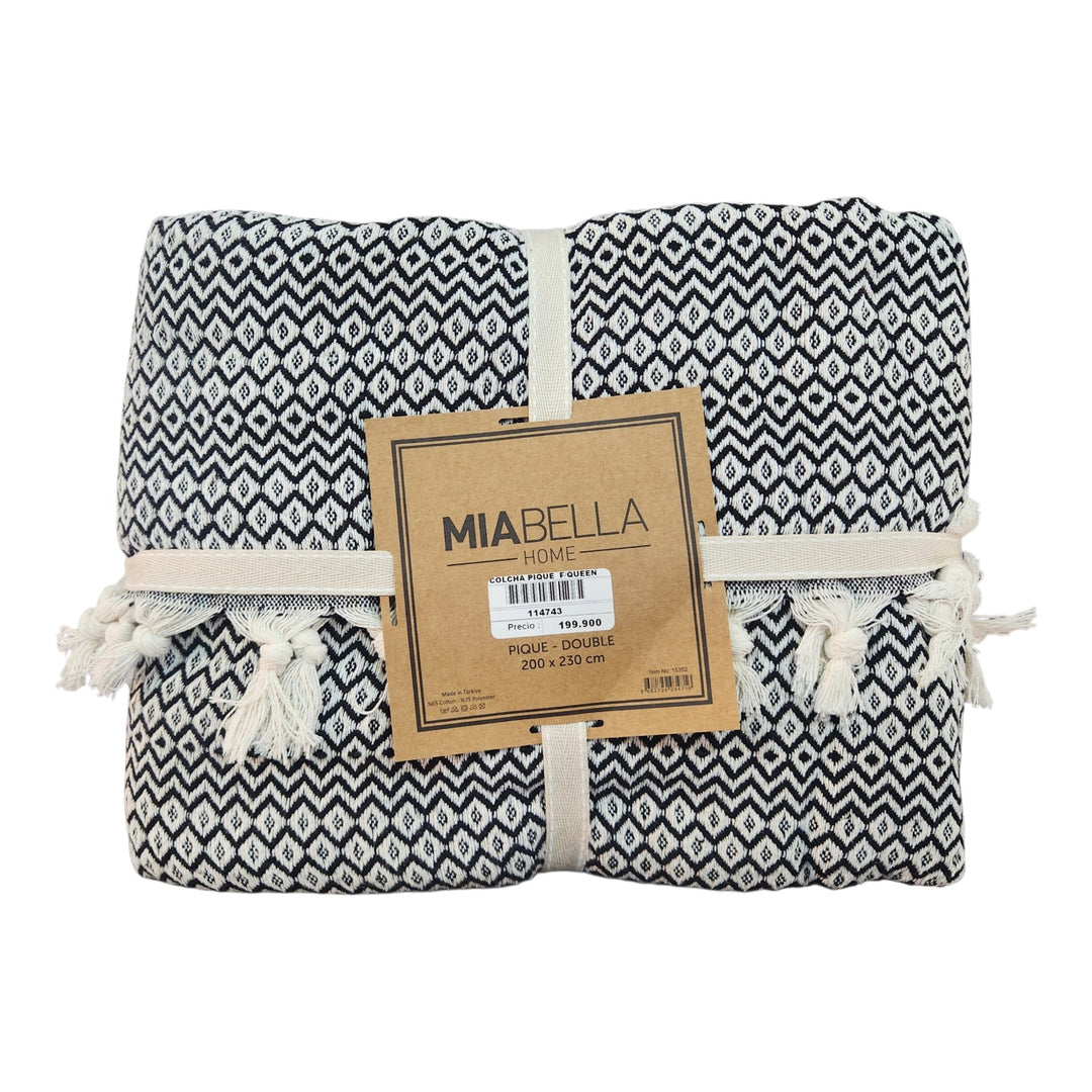 COLCHA PIQUE  FULL SURTIDA 200X230CM