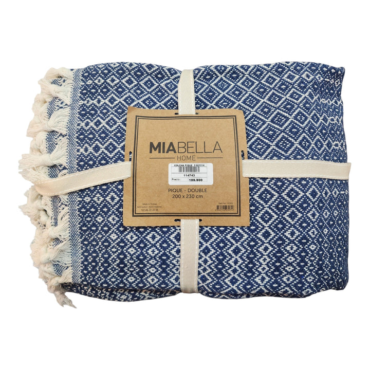 COLCHA PIQUE  FULL SURTIDA 200X230CM