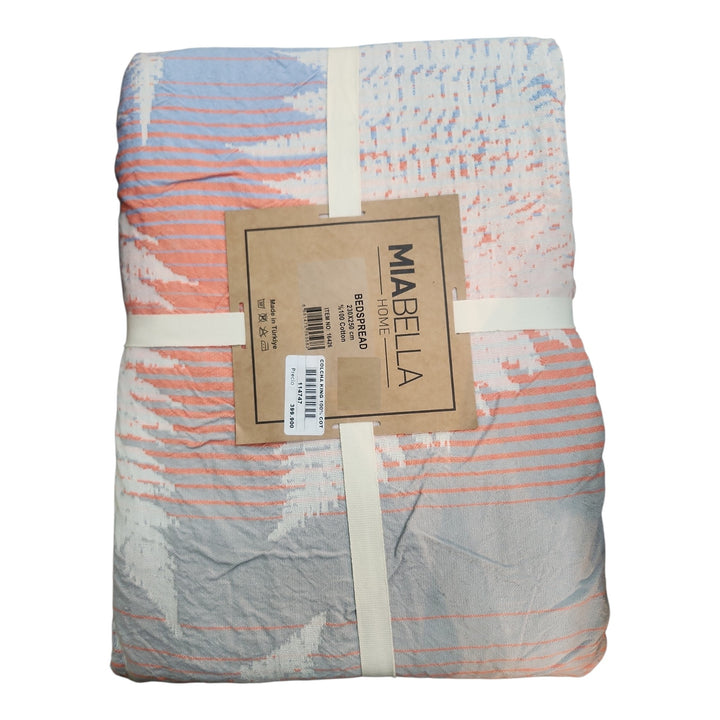 COLCHA KING 100% ALGODÓN SURTIDA COD:114747