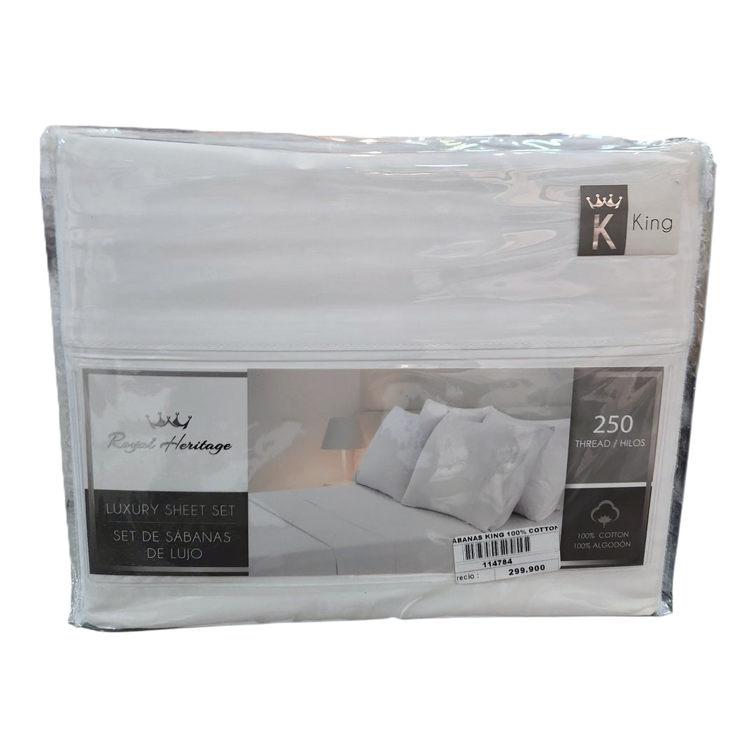 SET SABANAS KING COD:114784