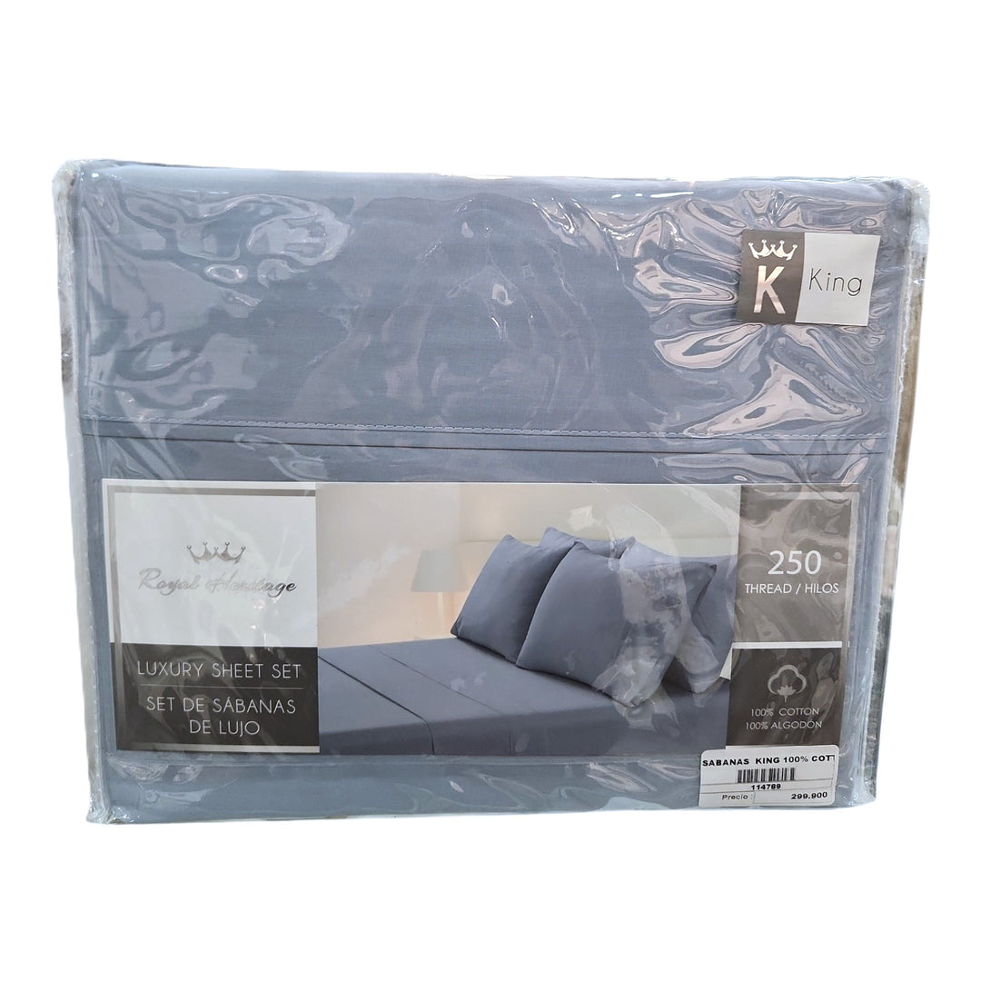 SET SABANAS KING COD:114789