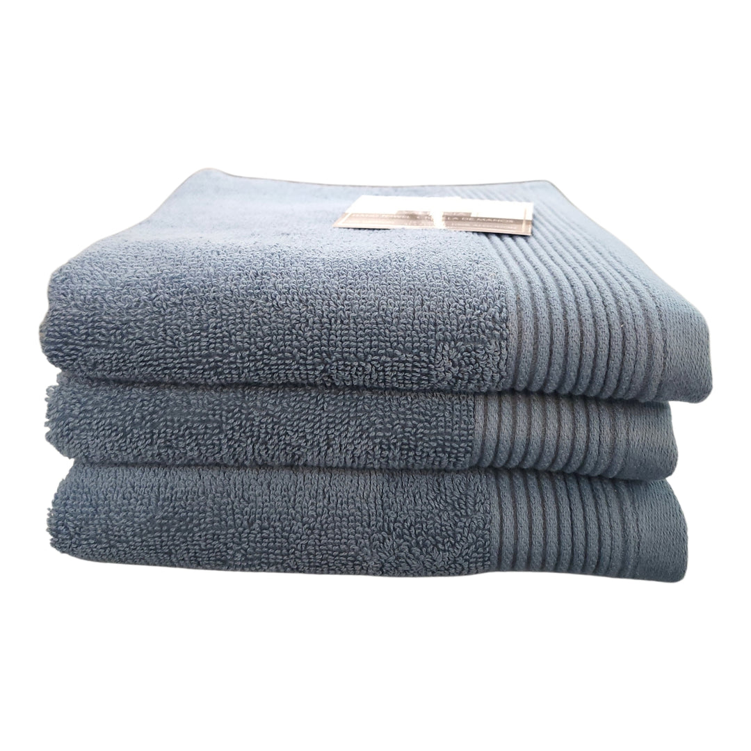 TOALLA VALENCIA MANO AZUL 41X71CM