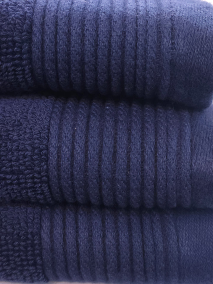 TOALLA VALENCIA MANO NAVY 41X71CM