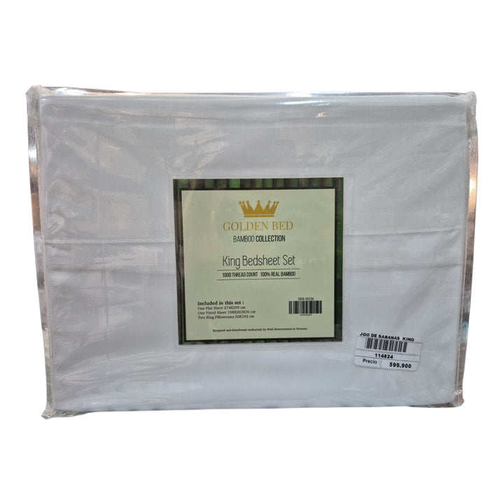 JGO DE SABANAS 1000 HILOS KING SURTIDO COD:114824