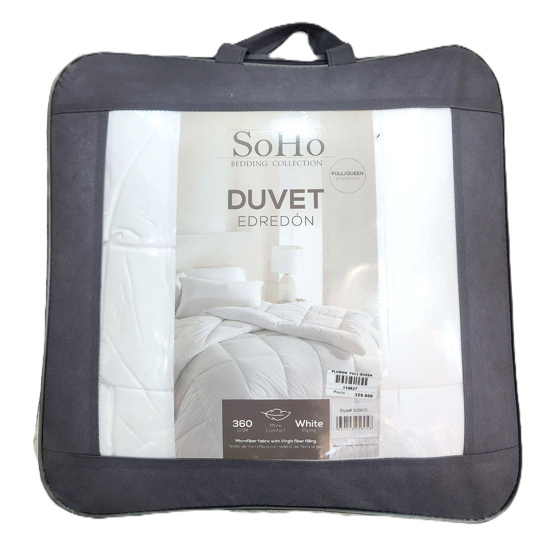 DUVET EDREDÓN FULL/QUEEN 360GSM COD:114827