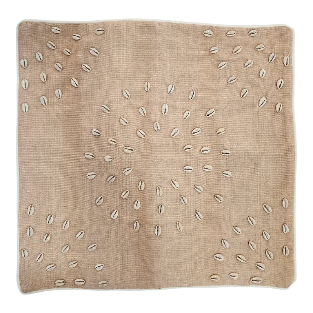 FUNDA COJIN CONCHAS SURTIDO 45X45CM