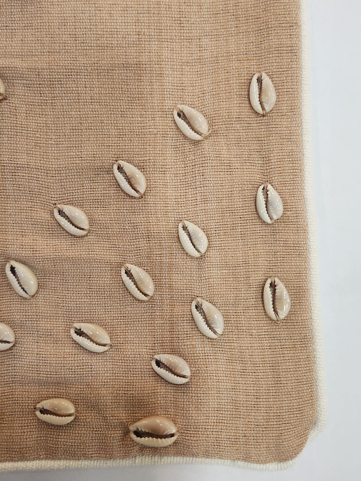 FUNDA COJIN CONCHAS SURTIDO 45X45CM