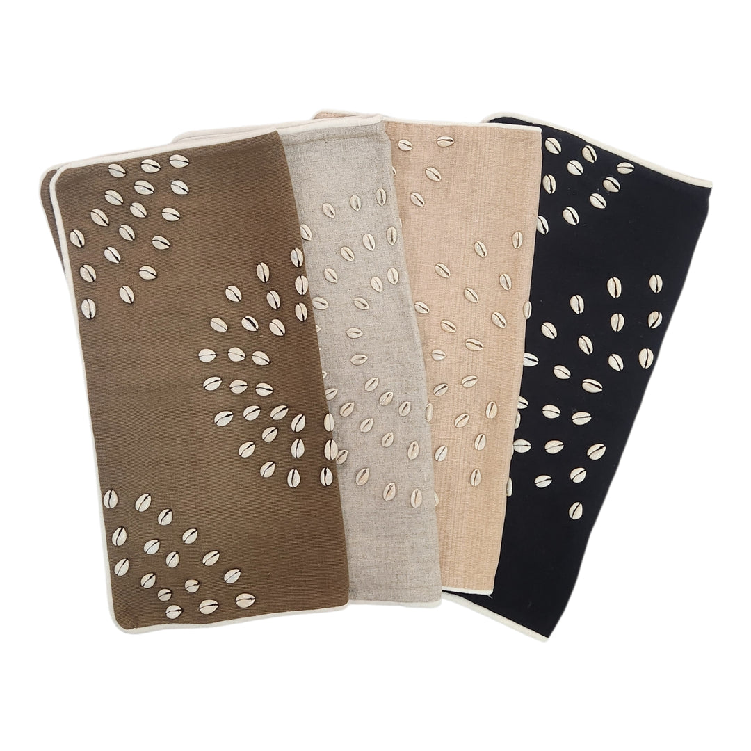 FUNDA COJIN CONCHAS SURTIDO 45X45CM