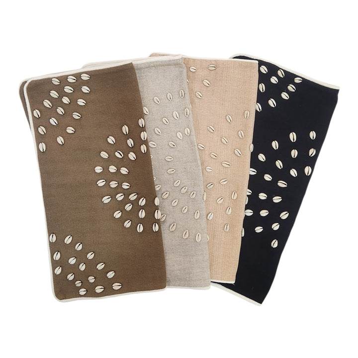 FUNDA COJIN CONCHAS SURTIDO 45X45CM