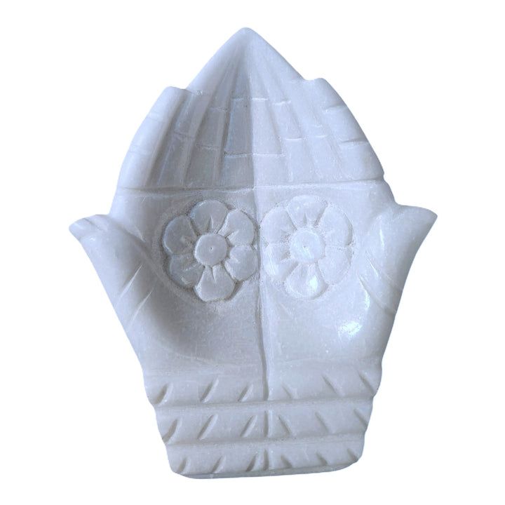 CUENCO MANOS MARMOL 23X30.5X4CM COD:115309