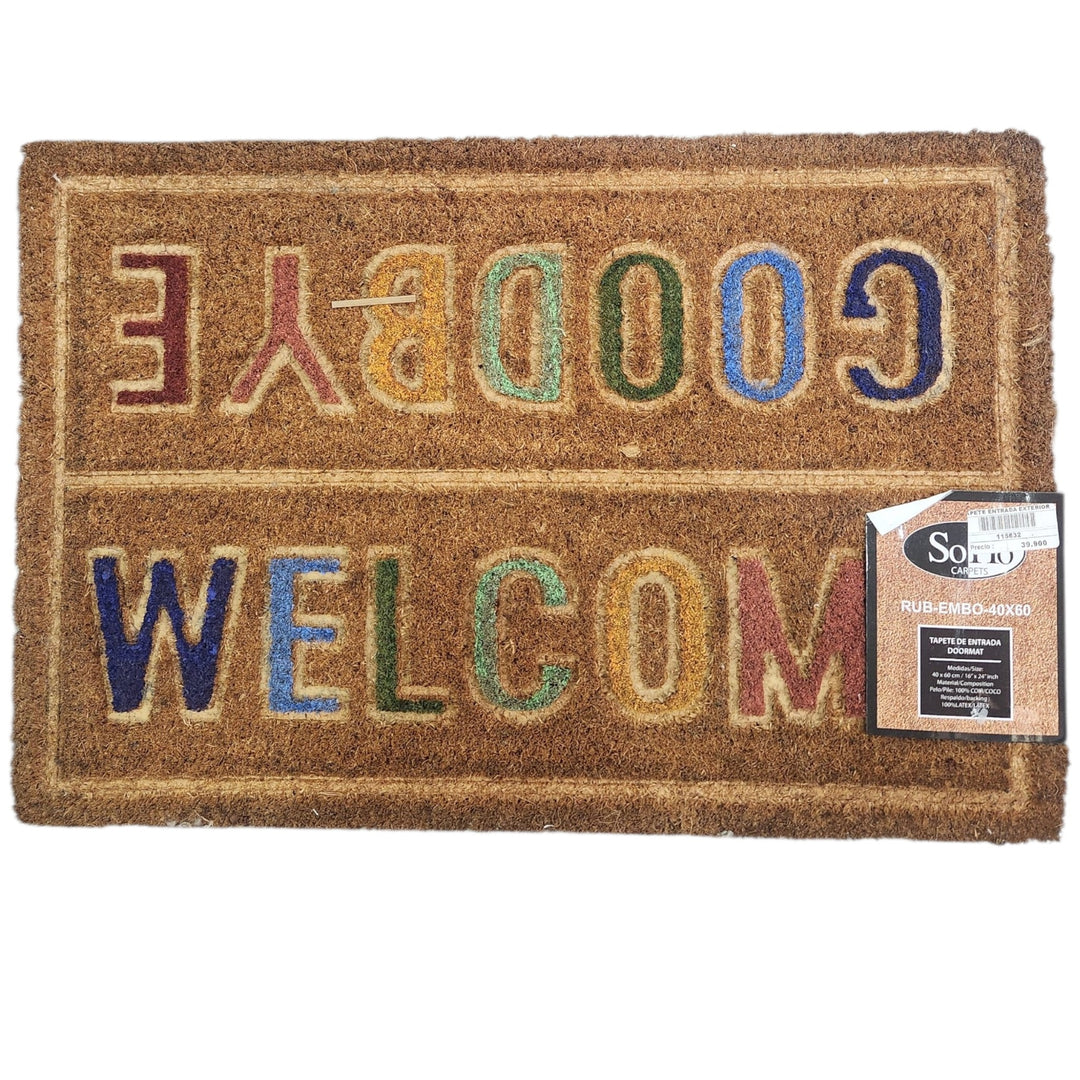TAPETE ENTRADA EXTERIOR 40x60CM SURTIDO COD:115632