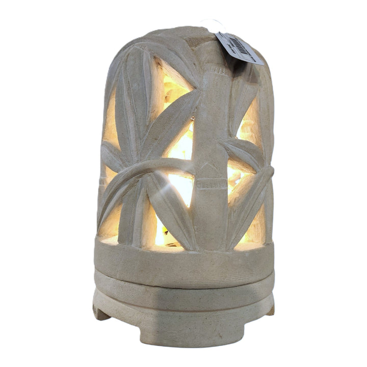 LÁMPARA DE PIEDRA 29X20CM