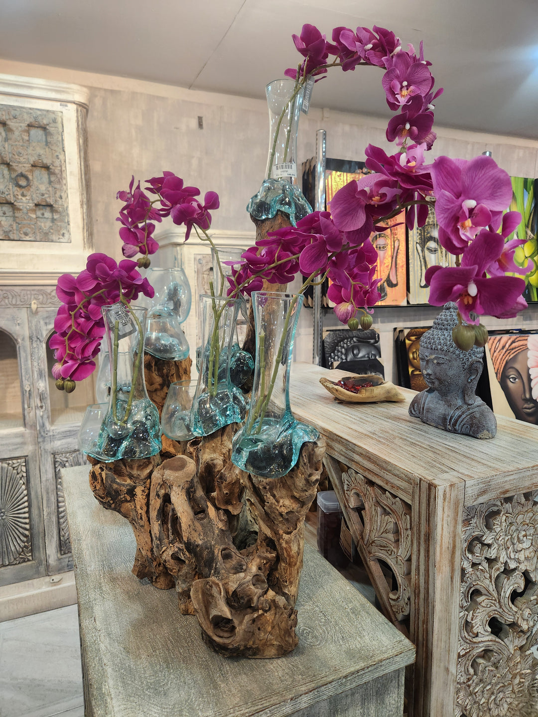 FLOR ARTIFICIAL ORQUIDEA