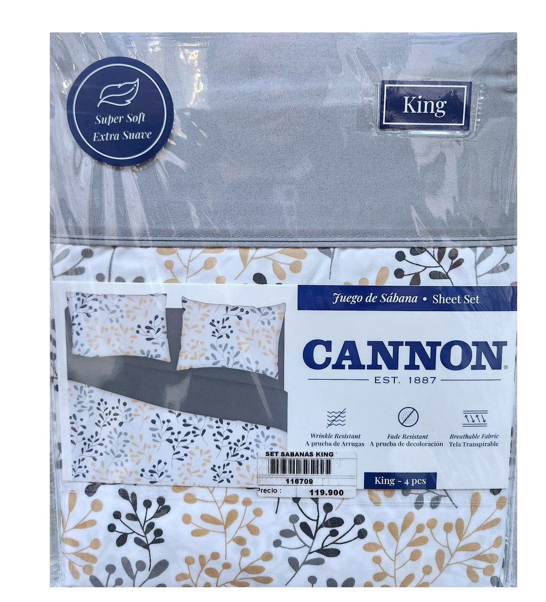 SET SÁBANAS KING