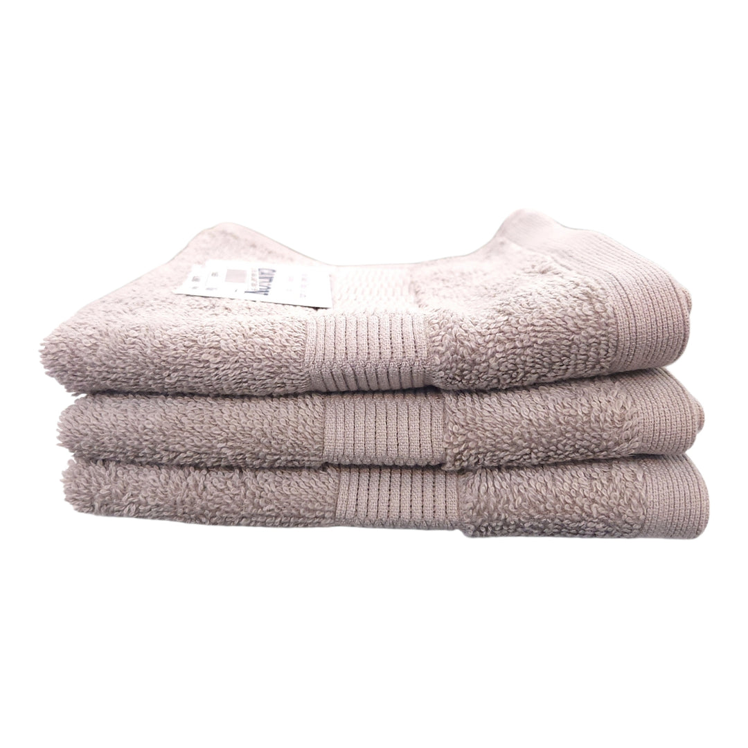 TOALLA RIO CARA LIGHT GRAY 560 33X33CM