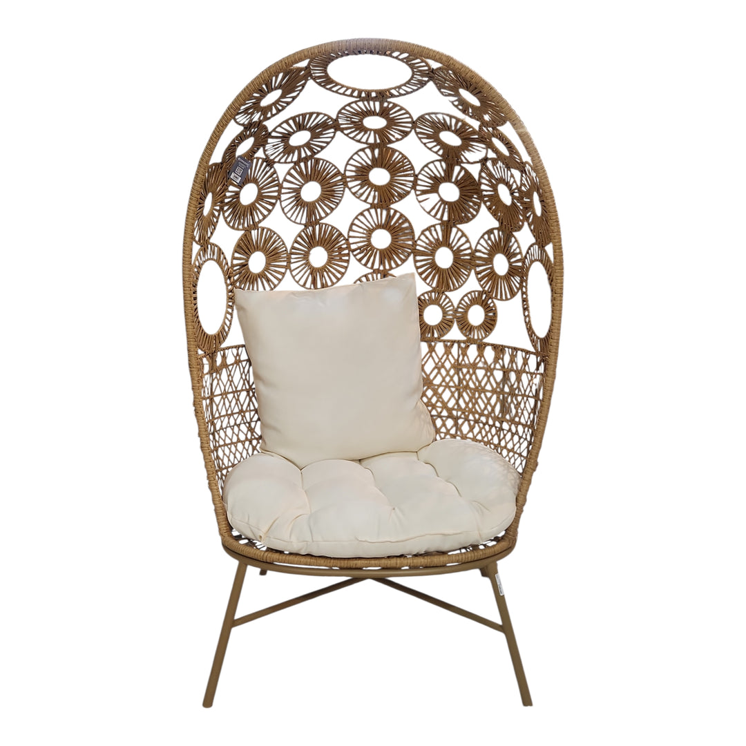 SILLA RATTAN 76X88X148CM