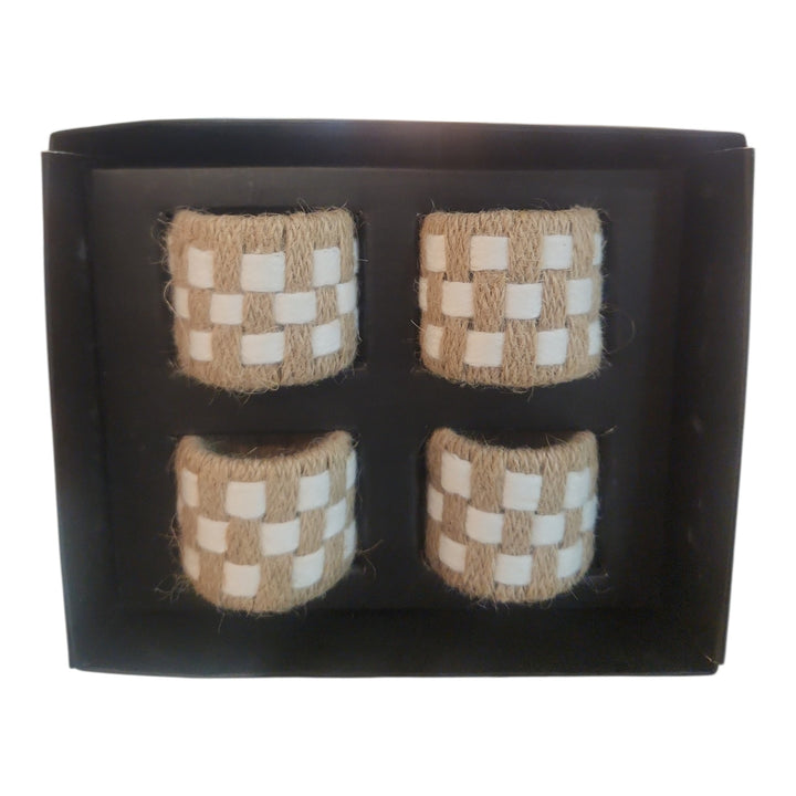 JG ANILLOS P/SERVILLETA 4PZ  4X4.5X4.5CM COD:117378