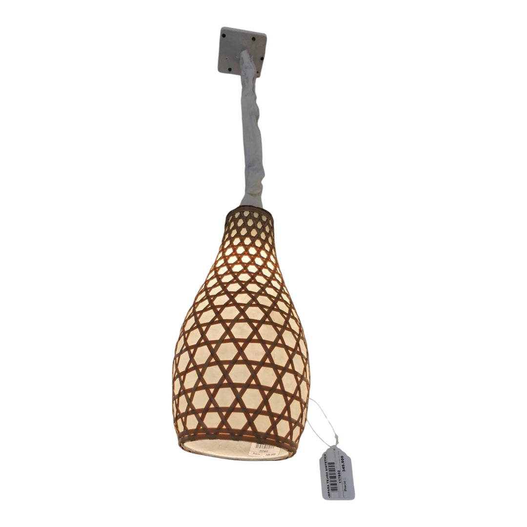 LAMPARA TEJIDA EXTERIOR 42CM COD:117802