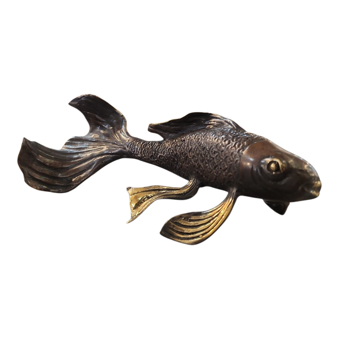 FIGURA BRONCE PEZ BAILARINA 26X13X9CM