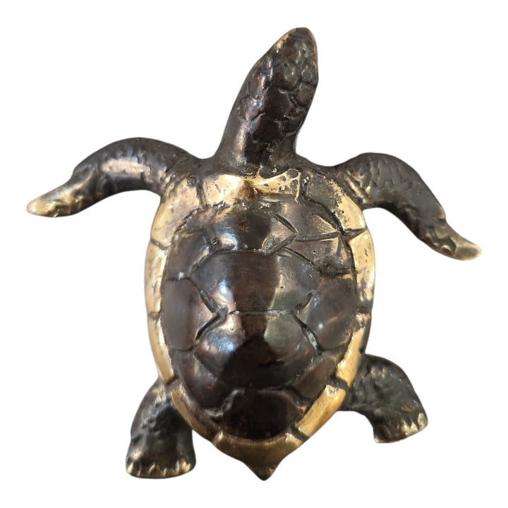 FIGURA BRONCE TORTUGA PEQUEÑA 7.5X8X2CM