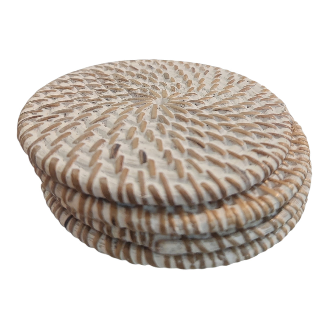 SET DE 4 PORTAVASOS SURTIDO 10CM